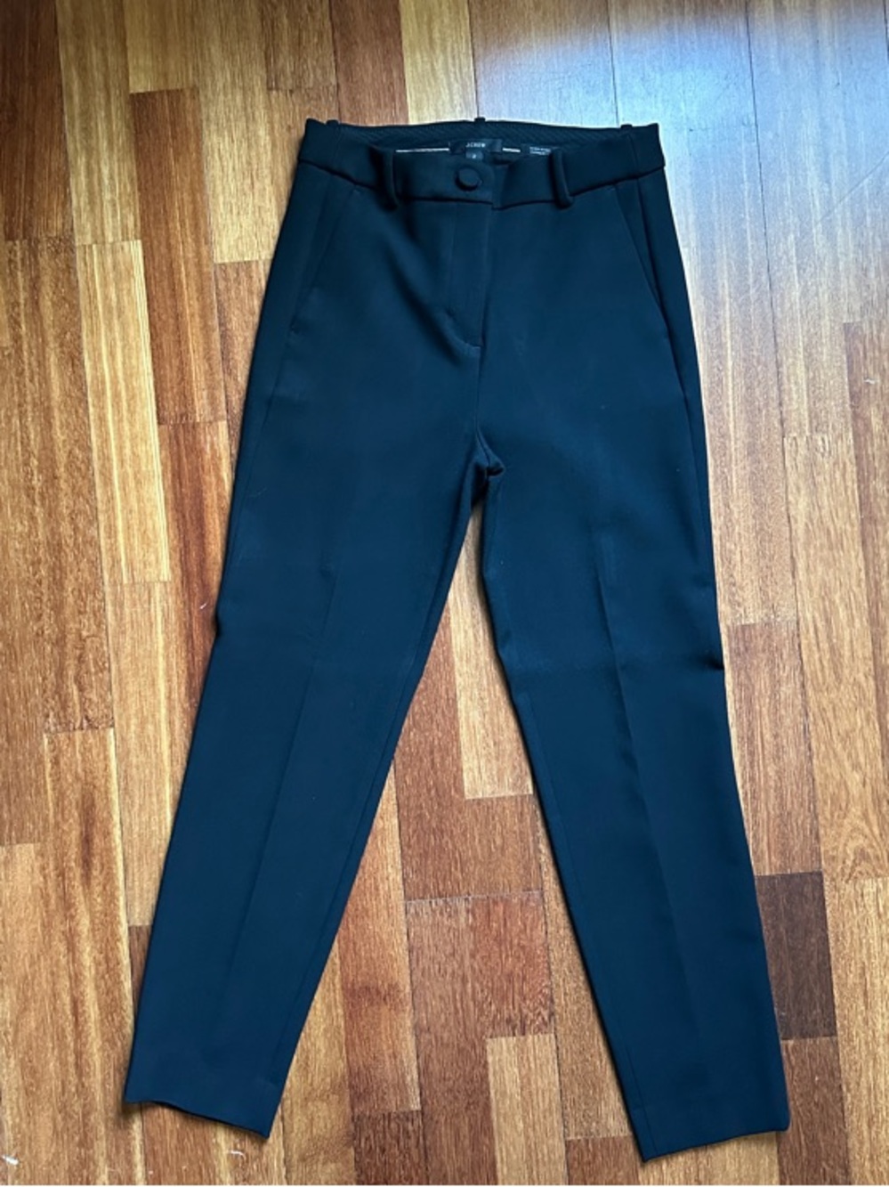 J. Crew High Rise Cameron Black Women's Tailored Ankle Pants